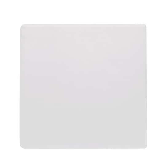 White Ceramic Coasters by Make Market®, 4ct.